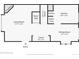 Floor plan displaying the layout of the first floor, including the living room, kitchen, dining room, and entry at 3086 W 107Th Pl # F, Westminster, CO 80031