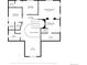 Upstairs floor plan featuring the bedrooms, bathrooms and loft area at 3102 Fox Sedge Pl, Highlands Ranch, CO 80126