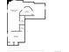 Basement floor plan that includes a recreation room, utility room, and bedroom at 3102 Fox Sedge Pl, Highlands Ranch, CO 80126