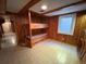 Basement bedroom features a bunk bed at 660 Wolff St, Denver, CO 80204