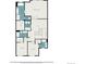 Upstairs floor plan featuring primary bedroom with ensuite bath plus additional bedrooms and baths at 12254 Hazel Spruce Ct, Parker, CO 80134