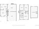 Detailed floor plan showcasing the layout of the house, including the living areas, bedrooms, and bathrooms at 13069 Jackson Dr, Thornton, CO 80241