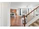 Open-concept living space with hardwood floors and ample natural light at 1344 S Coolidge Cir, Aurora, CO 80018