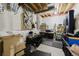 Unfinished basement area with storage containers and a concrete floor at 15389 E 99Th Way, Commerce City, CO 80022