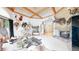 Distinctive living room featuring unique decor, fireplace, and wooden accents, creating a one-of-a-kind space at 974 Spring Ranch Dr, Golden, CO 80401