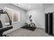 Home gym with weight rack and elliptical machine at 11177 E 162Nd Pl, Brighton, CO 80602