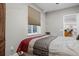 Relaxing bedroom retreat with a window view, soft carpet, and warm accents for a comfortable and inviting space at 3748 Starry Night Loop, Castle Rock, CO 80109