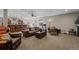 Living room with bar, lounge area, and ample seating, perfect for relaxation at 3748 Starry Night Loop, Castle Rock, CO 80109