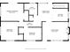 Main level floor plan with kitchen, living room, bedrooms, dining area, and bathrooms, showcasing the layout at 1196 S Quebec Way, Denver, CO 80231
