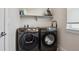 Convenient laundry room with modern washer and dryer set at 2862 E 103Rd Ave, Denver, CO 80229