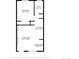 Detailed floor plan of the home layout, showcasing the dimensions of each room at 155 S Pennsylvania St # 205, Denver, CO 80209