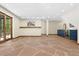 Finished basement with wet bar, ample space, and walkout access at 205 Loop Dr, Georgetown, CO 80444