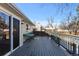 Spacious deck with access from sliding glass door at 6730 Ingalls St, Arvada, CO 80003