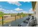 Relax on this spacious deck with seating, and enjoy breathtaking views of the surrounding landscape at 5385 W 51St Ave, Denver, CO 80212