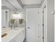 Contemporary bathroom with sleek vanity, mirror, and stylish lighting at 3538 Pecos St, Denver, CO 80211