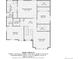 Detailed floor plan showcasing layout of bedrooms, bathrooms, kitchen, and sitting room at 19431 E Wyoming Ave, Aurora, CO 80017