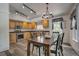 Eat-in kitchen with stainless steel appliances at 492 Kimmes Ln, Breckenridge, CO 80424