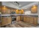 Cozy kitchen with wooden cabinets, stainless steel appliances, and sleek countertops at 492 Kimmes Ln, Breckenridge, CO 80424