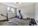 Bright exercise room with wood floors and modern equipment at 19185 Breton Pl, Monument, CO 80132
