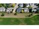 Neighborhood with a walking path and spacious green area that includes the golf course at 653 Glenarbor Cir, Longmont, CO 80504