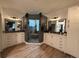 Spacious bathroom features a modern shower and dual vanities with lots of drawer space at 653 Glenarbor Cir, Longmont, CO 80504