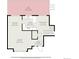 Floorplan showcases the home's layout, including the kitchen, dining area, breakfast nook, and living room at 7701 Hillgate Way, Parker, CO 80134
