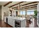 Open kitchen with island, wine fridge & views at 10510 Ladera Dr, Lone Tree, CO 80124