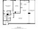 Detailed floor plan showcasing the layout of the home, including room dimensions and features at 800 N Washington St # 1010, Denver, CO 80203