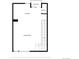 Detailed floor plan of the residence, showing the layout of the second level at 4469 Tennyson St # 4, Denver, CO 80212