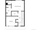 Detailed floor plan of the residence, showing the layout of the third level at 4469 Tennyson St # 4, Denver, CO 80212