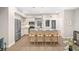 Bright and modern kitchen featuring a large island with seating and stainless steel appliances at 4469 Tennyson St # 4, Denver, CO 80212