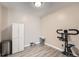 Versatile flex space perfect for a home gym or office with ample lighting and modern flooring at 14602 E 2Nd Ave # 110C, Aurora, CO 80011