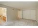 Bright bedroom with ensuite bathroom access and plenty of closet space at 23619 Genesee Village Rd # B, Golden, CO 80401