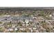 Aerial view showcases the property's location nestled in a quiet neighborhood near commercial centers and roadways at 6188 S Westview St, Littleton, CO 80120