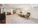 Spacious finished basement with entertainment and music setup at 6188 S Westview St, Littleton, CO 80120