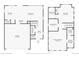 Floor plan of the home showing room layouts and dimensions, including kitchen, bedrooms, and bathrooms at 3130 Hardin St, Castle Rock, CO 80109