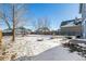 Large backyard with playset and grill at 2728 Renshaw St, Strasburg, CO 80136
