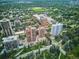 Aerial view of the neighborhood with several buildings at 1133 Race St # 8 & 9 B, Denver, CO 80206