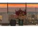 Stunning sunset over cityscape visible from balcony at 1133 Race St # 8 & 9 B, Denver, CO 80206