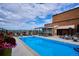 Rooftop pool and lounging area with city views at 1133 Race St # 8 & 9 B, Denver, CO 80206