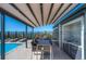 Poolside dining and outdoor kitchen on the roof at 1133 Race St # 8 & 9 B, Denver, CO 80206