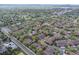 High angle of a neighborhood showcasing the arrangement of homes and connecting streets at 2800 S University Blvd # 1, Denver, CO 80210
