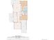 Detailed floor plan showcasing the layout of the home, including the living areas and bedrooms at 2800 S University Blvd # 1, Denver, CO 80210