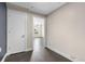 Bright hallway with hardwood floors and access to living areas at 2525 Arapahoe St # Rd108, Denver, CO 80205