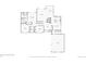 A detailed floor plan with room dimensions for the main level at 20120 Doewood Dr, Monument, CO 80132