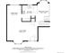 Floor plan showing the dining room, living room, and kitchen at 2013 S Holland St, Lakewood, CO 80227