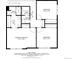 Floor plan showing primary bedroom, bedrooms and bathrooms at 2013 S Holland St, Lakewood, CO 80227