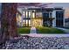 Contemporary duplex with modern architecture, ample windows, and landscaped front yard at 380 S Humboldt St, Denver, CO 80209