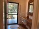 Charming foyer features wood floors, decorative mirror and console table at 540 S Forest St # A2, Denver, CO 80246