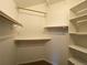 Walk-in closet with rods and shelving to maximize storage at 540 S Forest St # A2, Denver, CO 80246
